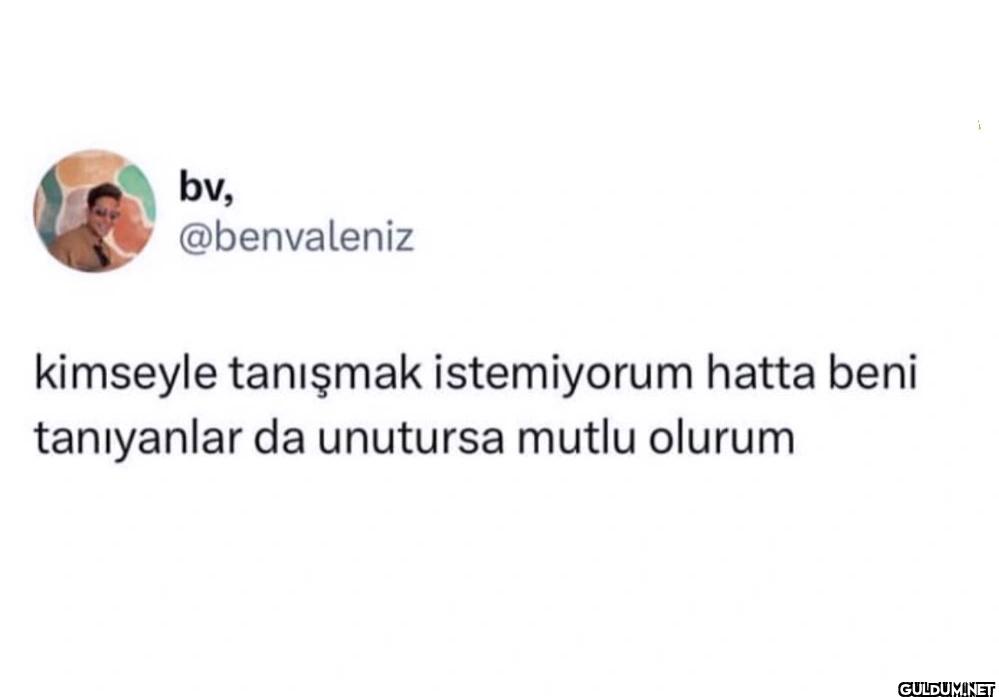 kimseyle tanışmak...
