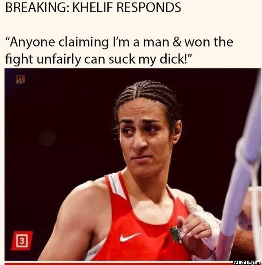 BREAKING: KHELIF RESPONDS...