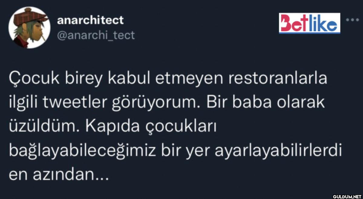 Betlike Çocuk birey kabul...