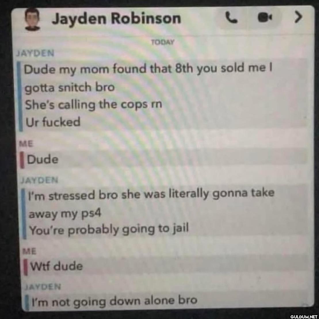 JAYDEN Jayden Robinson ८ >...