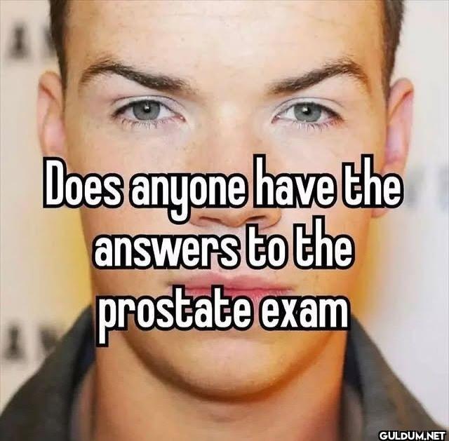 Does anyone have the...