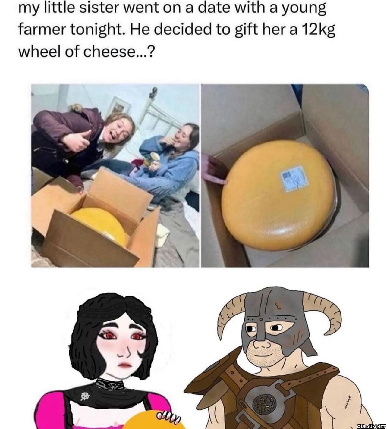 my little sister went on a...