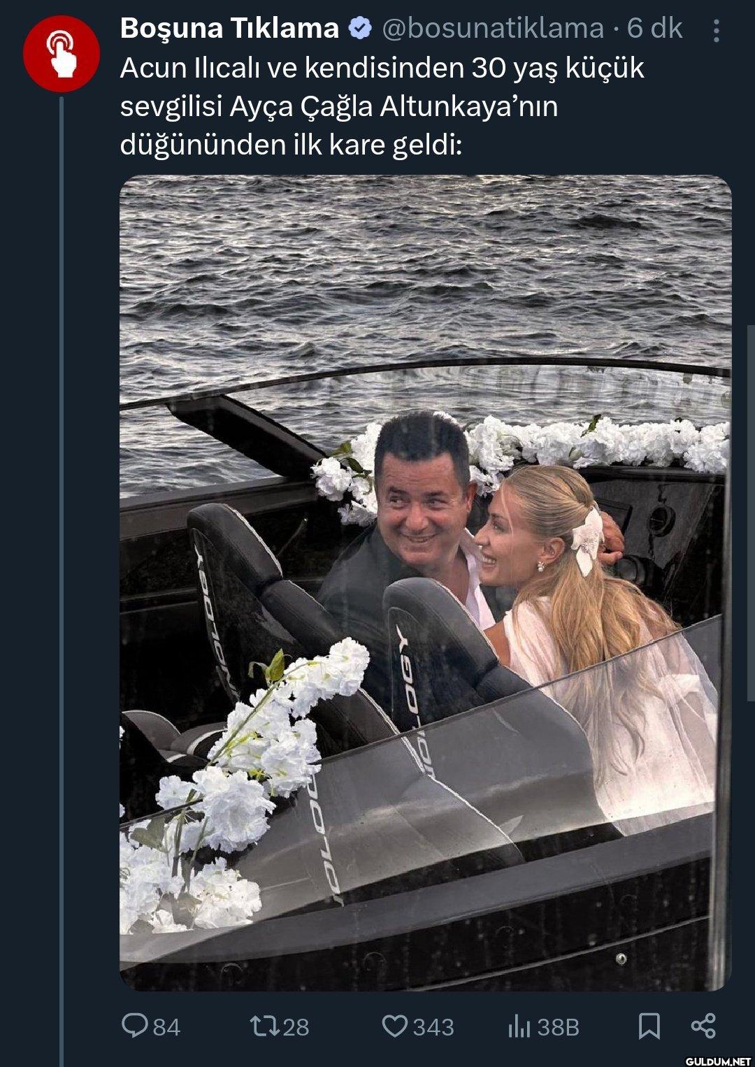 O sırada acun: Boşuna...