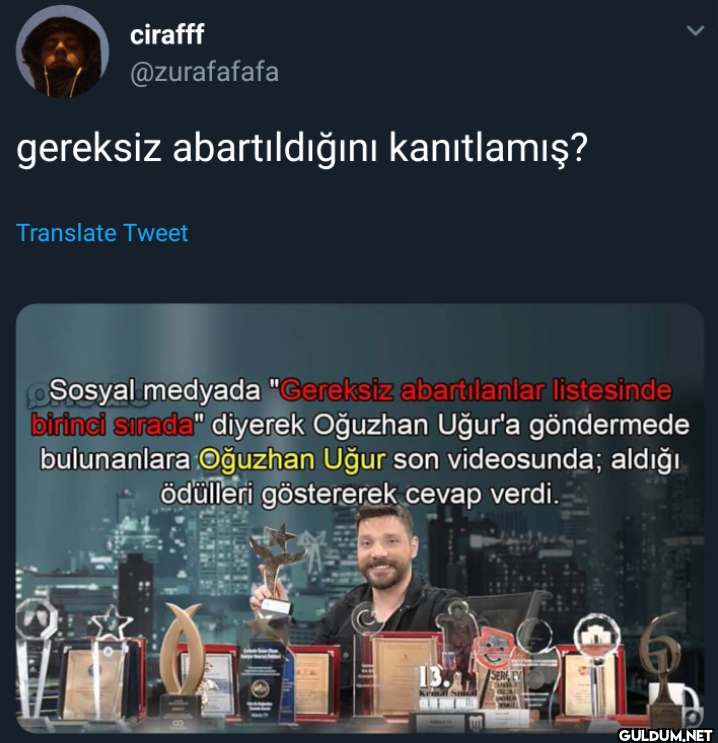 gereksiz abartıldığını...