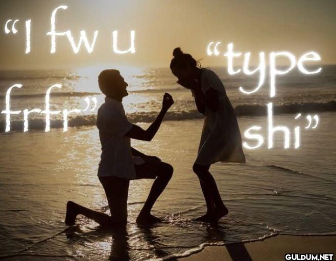 I fw u frff type shi