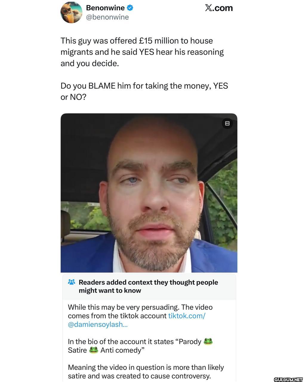X.com This guy was offered...