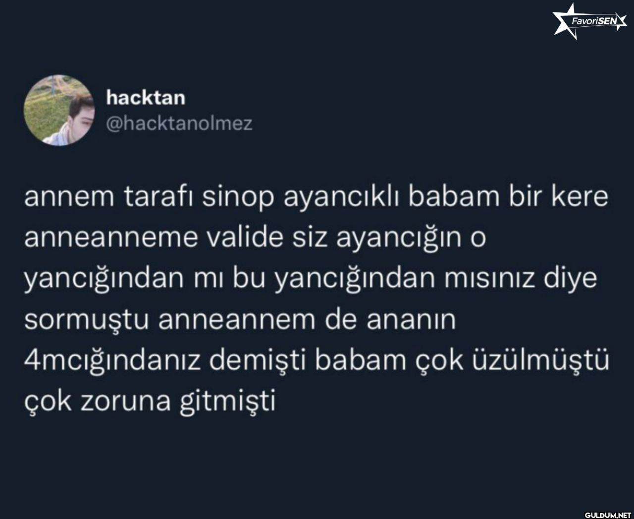 ☑ FavoriSEN annem tarafı...