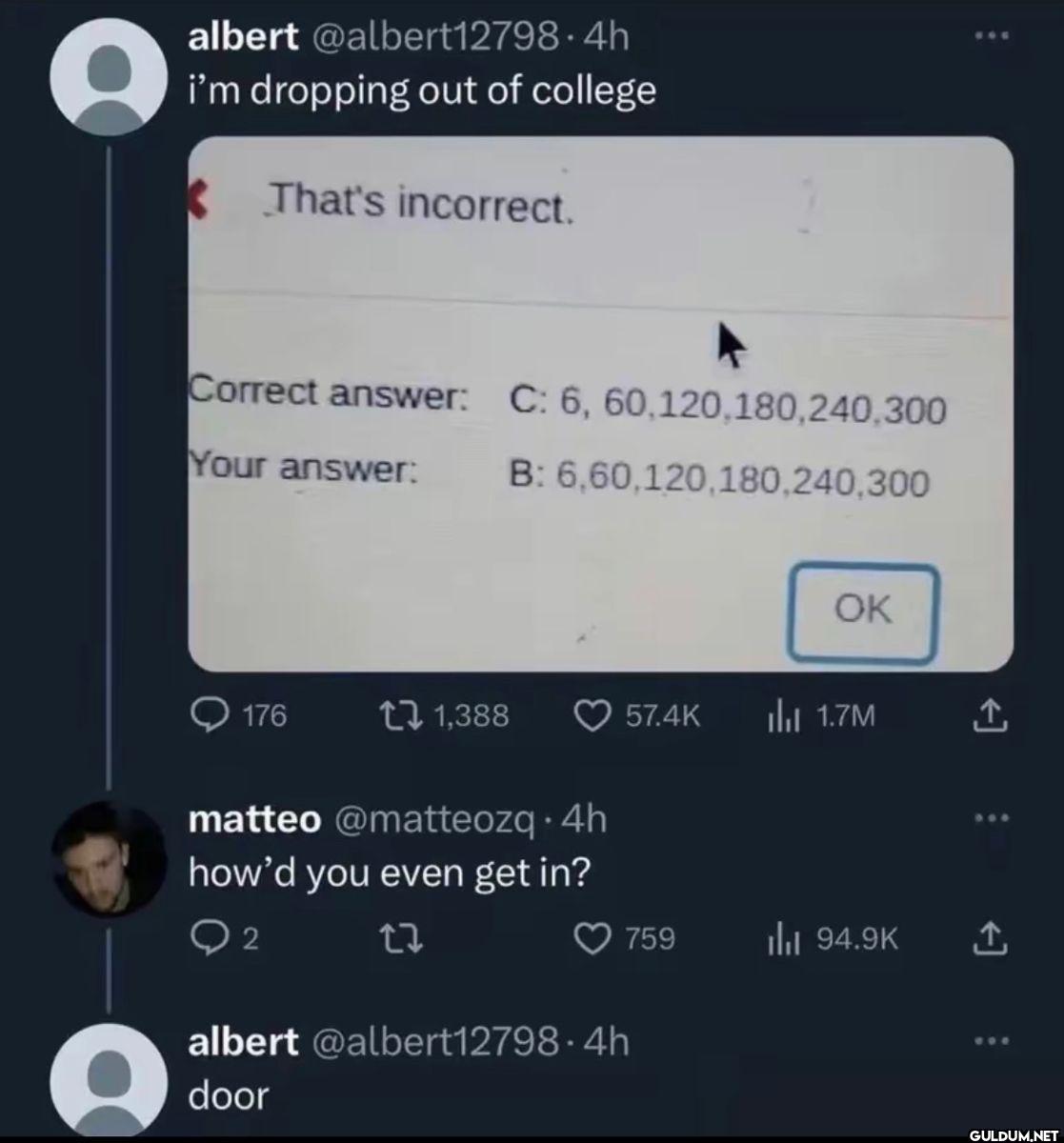 4h i'm dropping out of...