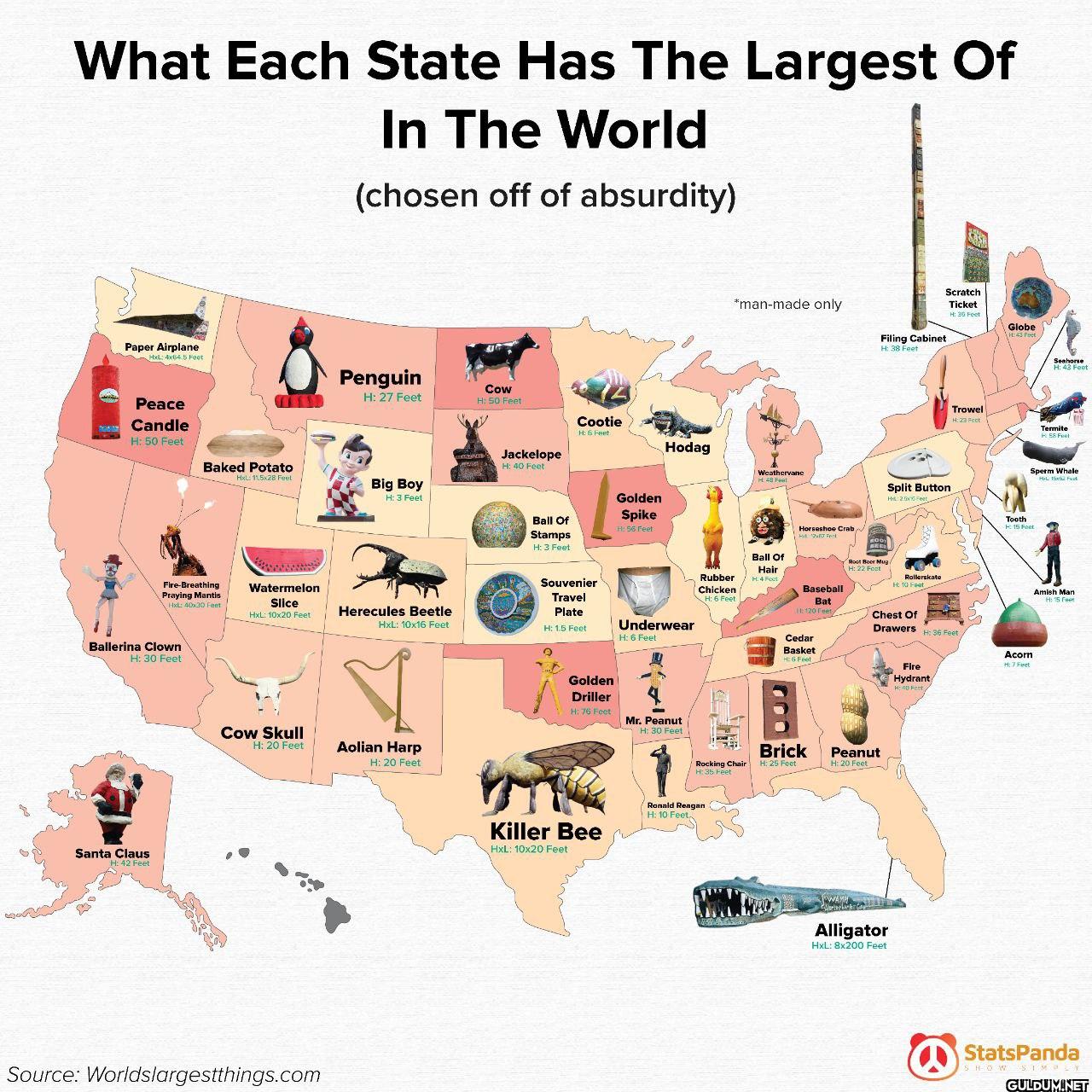 What Each State Has The...