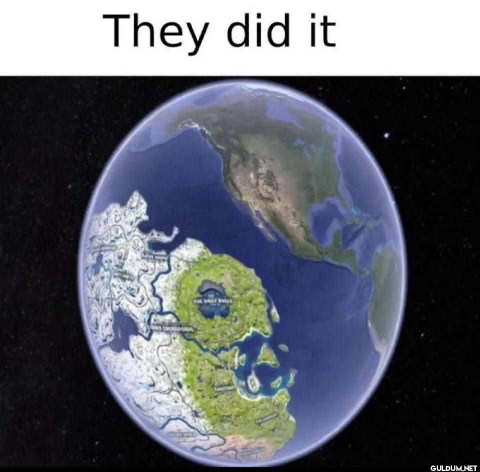 They did it