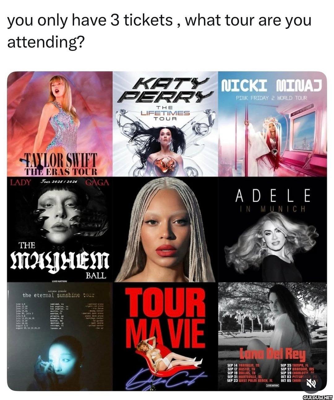 If you had to pick, what...