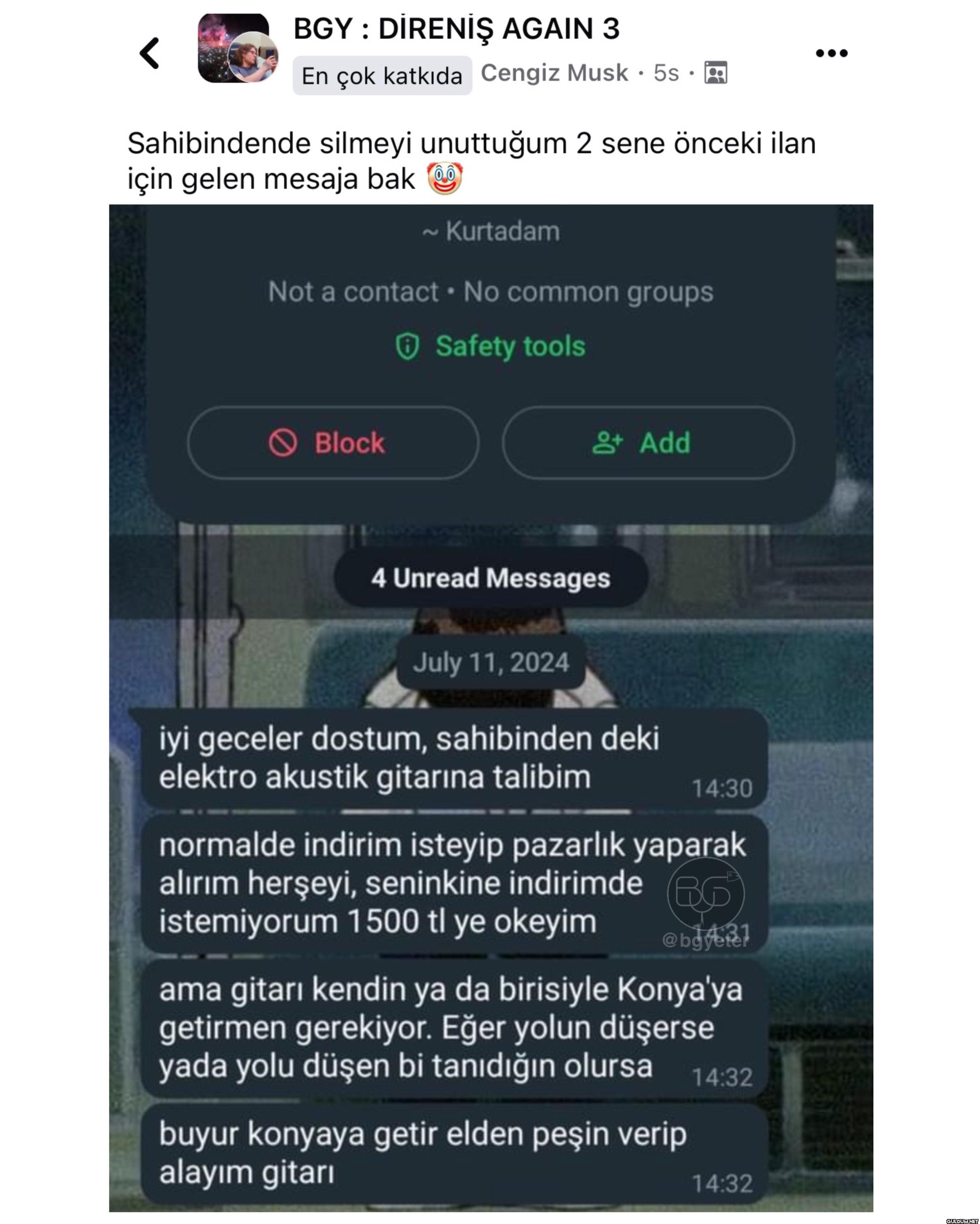 Bi yere cagırıp gitmesene...