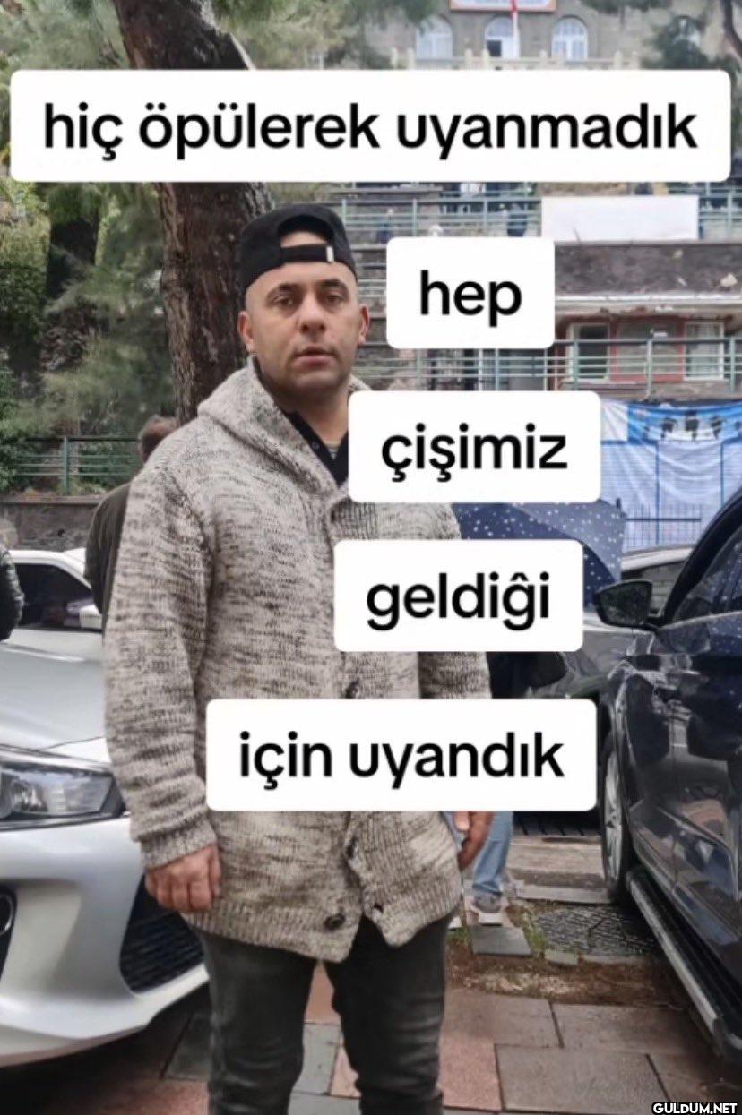 hiç öpülerek uyanmadık hep...