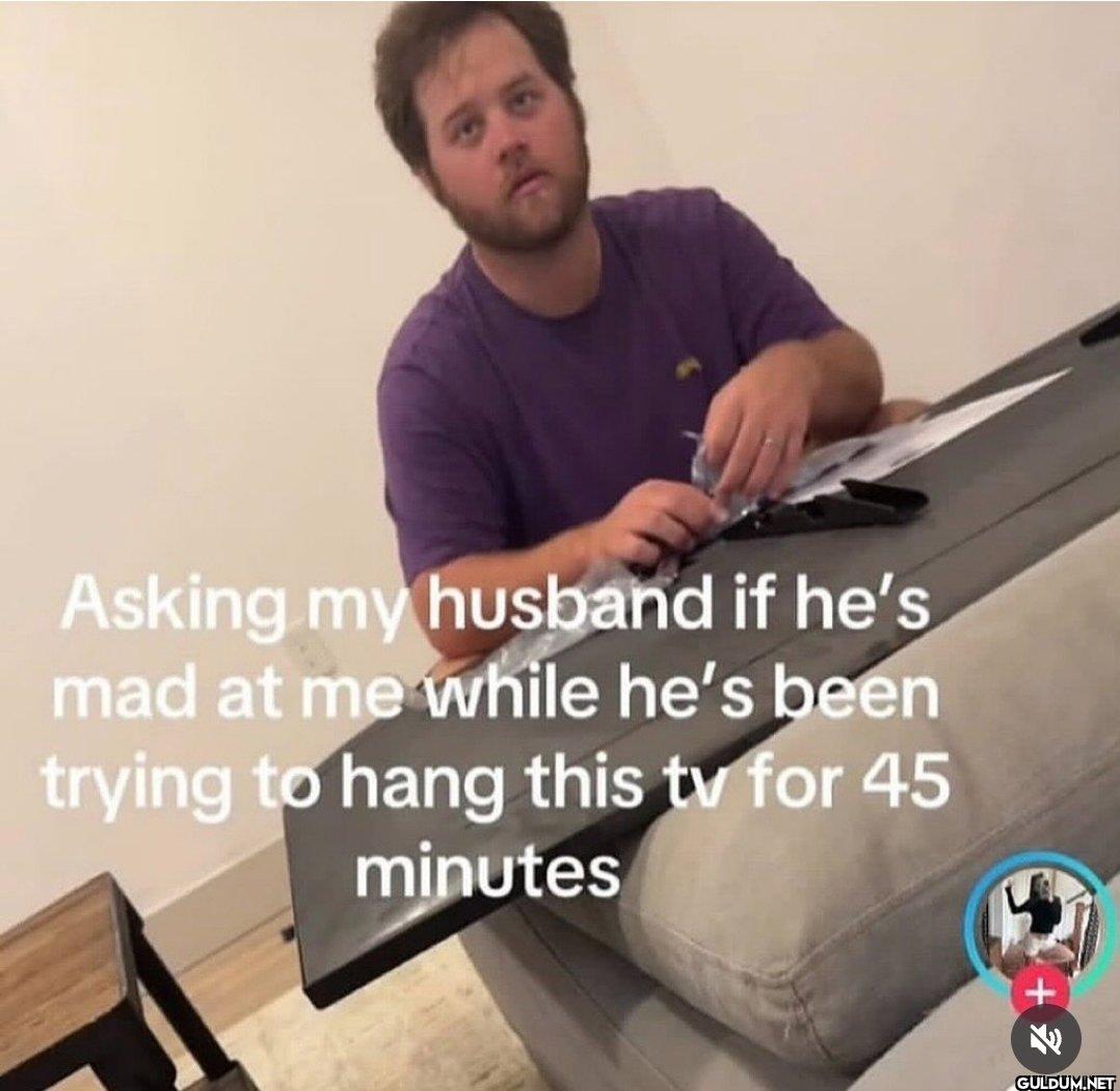 Well, now he is.    Asking...