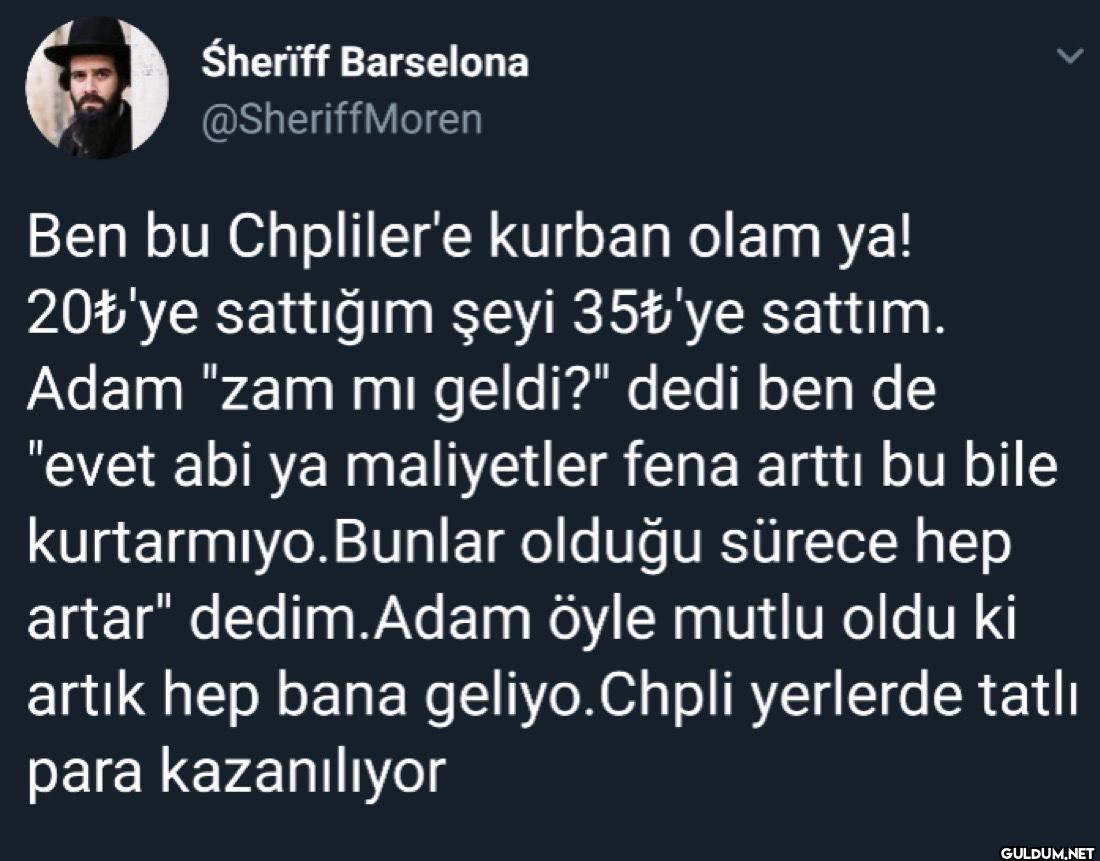 Ben bu Chpliler'e kurban...