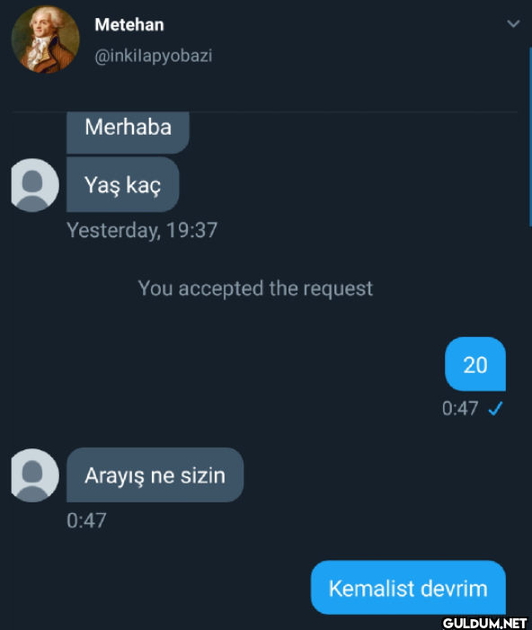 Merhaba Yaş kaç Yesterday,...