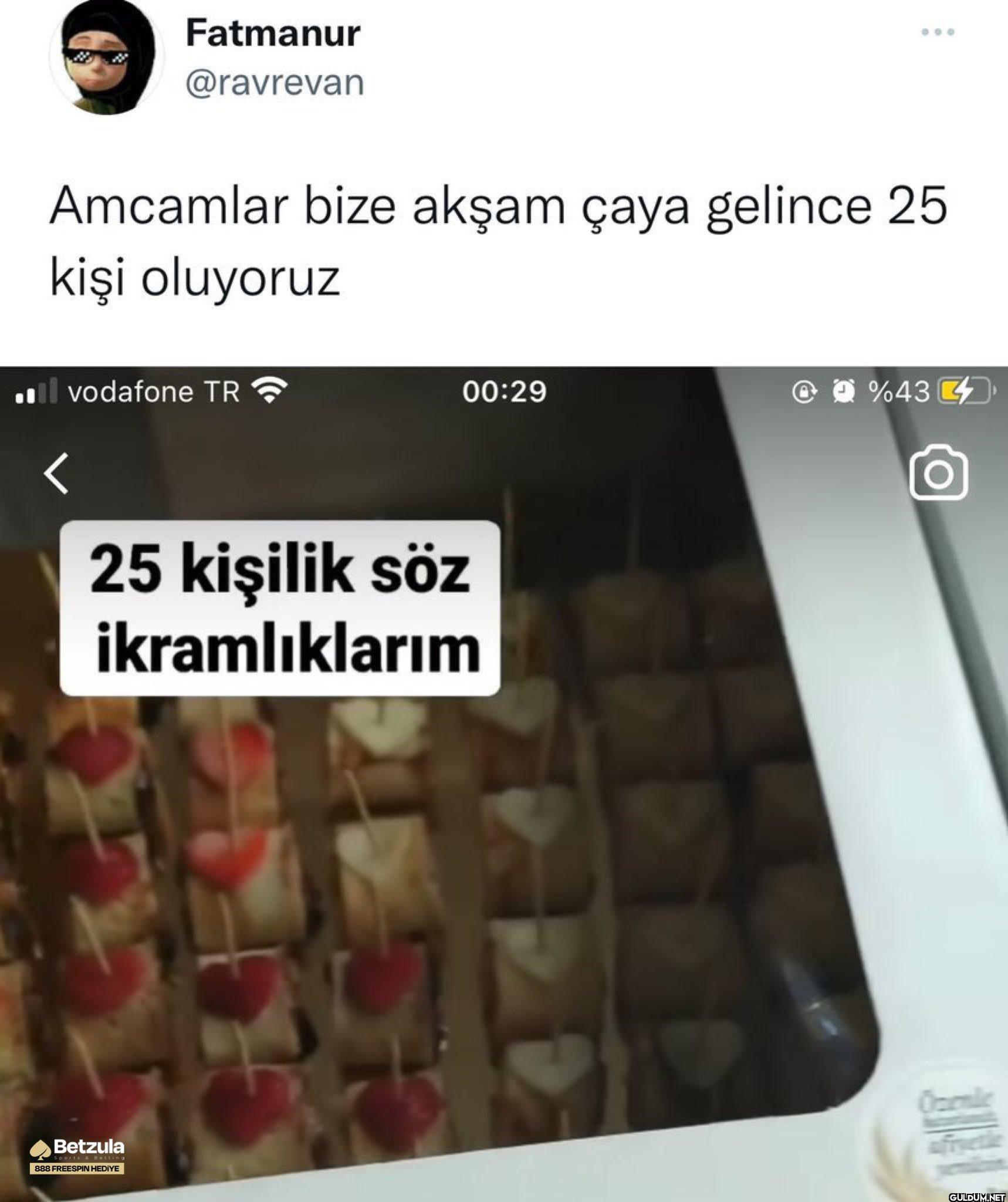 000 Amcamlar bize akşam...