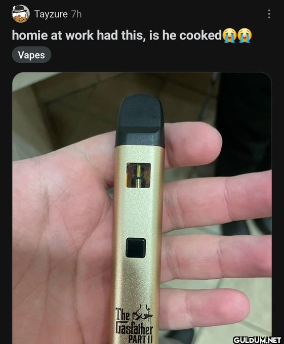 Tayzure 7h homie at work...