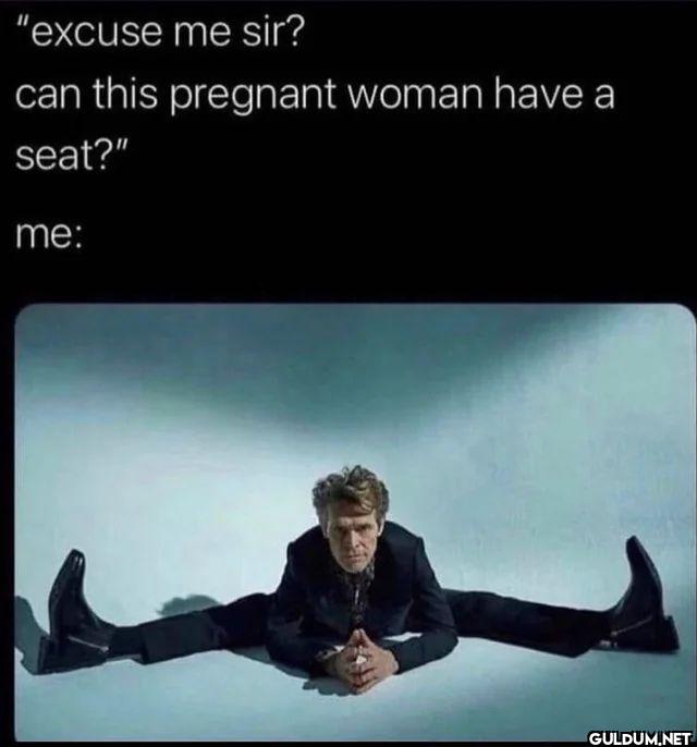 excuse me sir? can this...