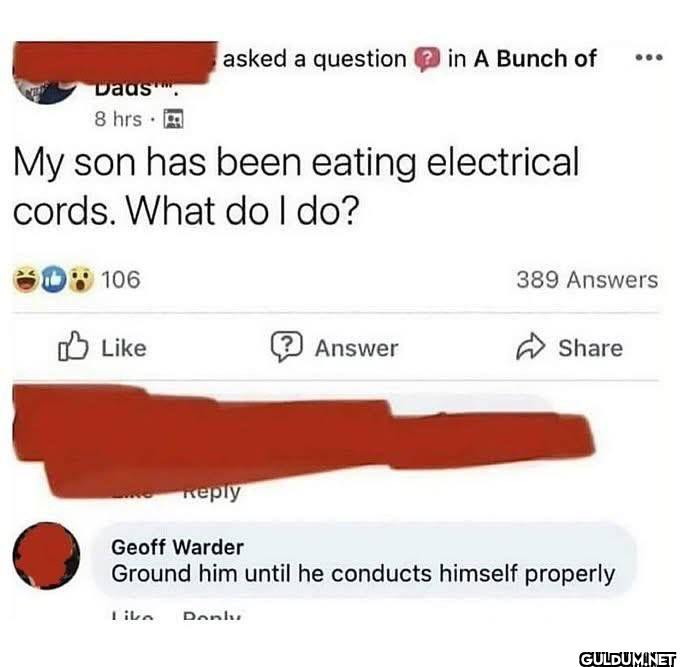 Dads 8 hrs. asked a...