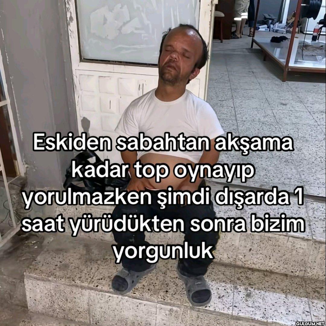 Eskiden sabahtan akşama...