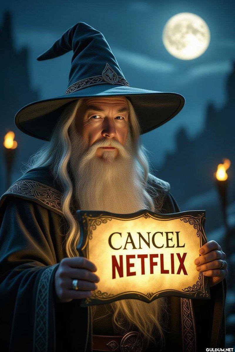 Gandalf says CANCEL...