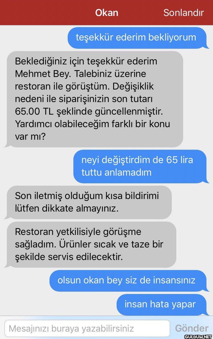 😔    Okan Sonlandır...