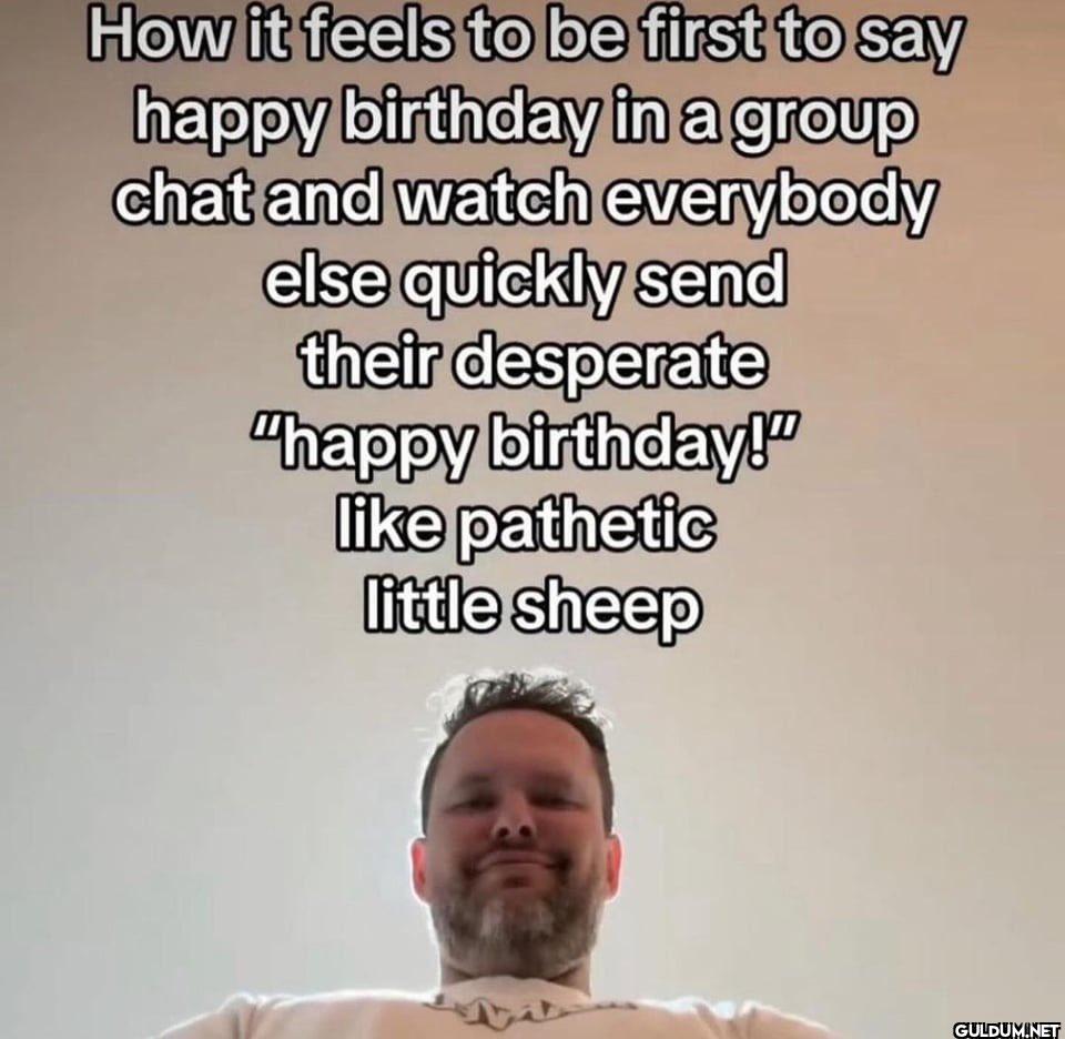 How it feels to be first...