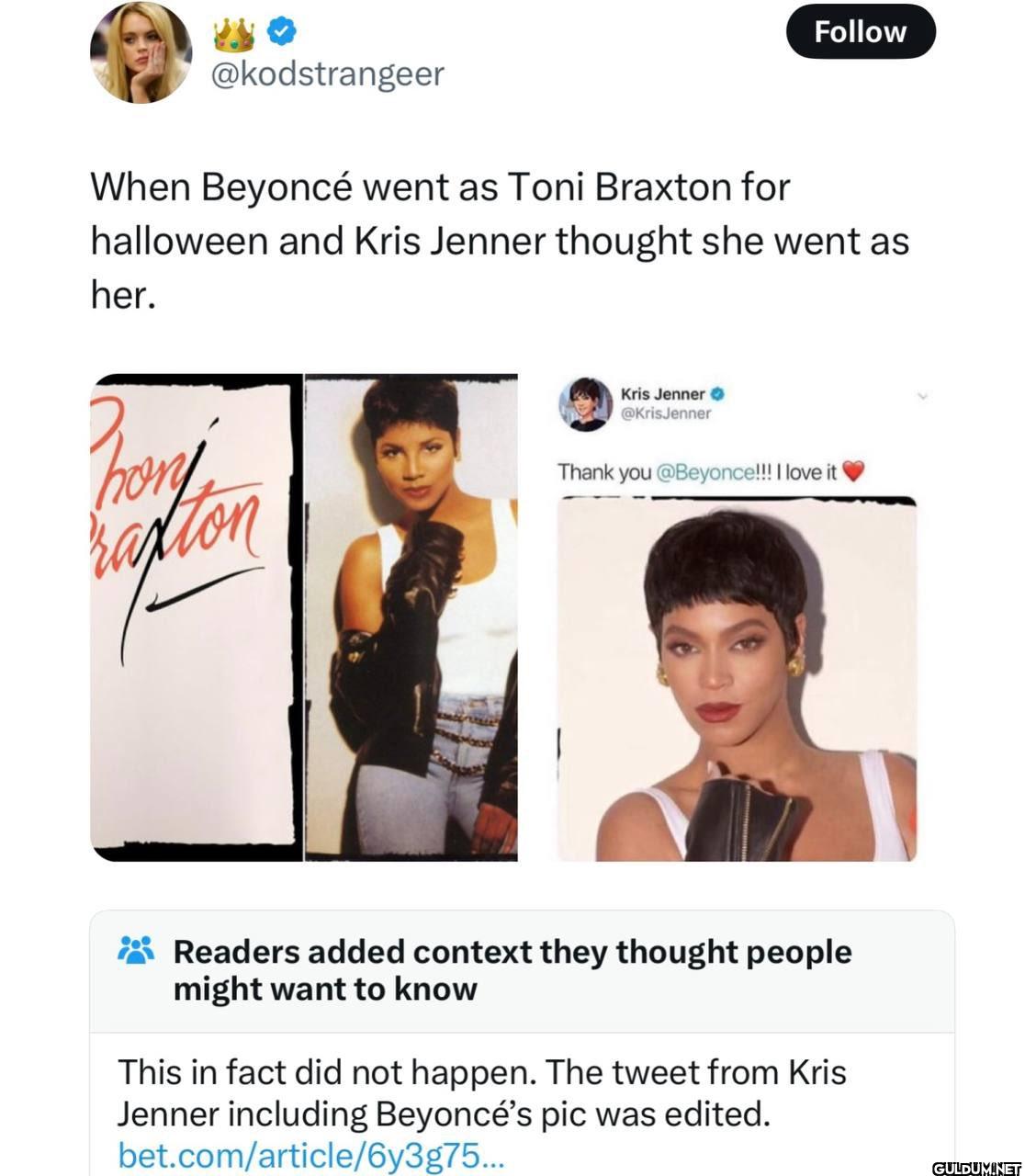 People say or post...