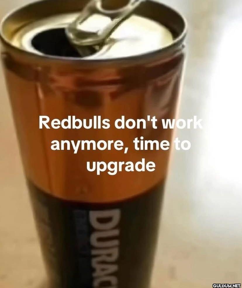 Redbulls don't work...
