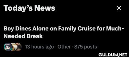 Trend olan bir durumun ifadesi.