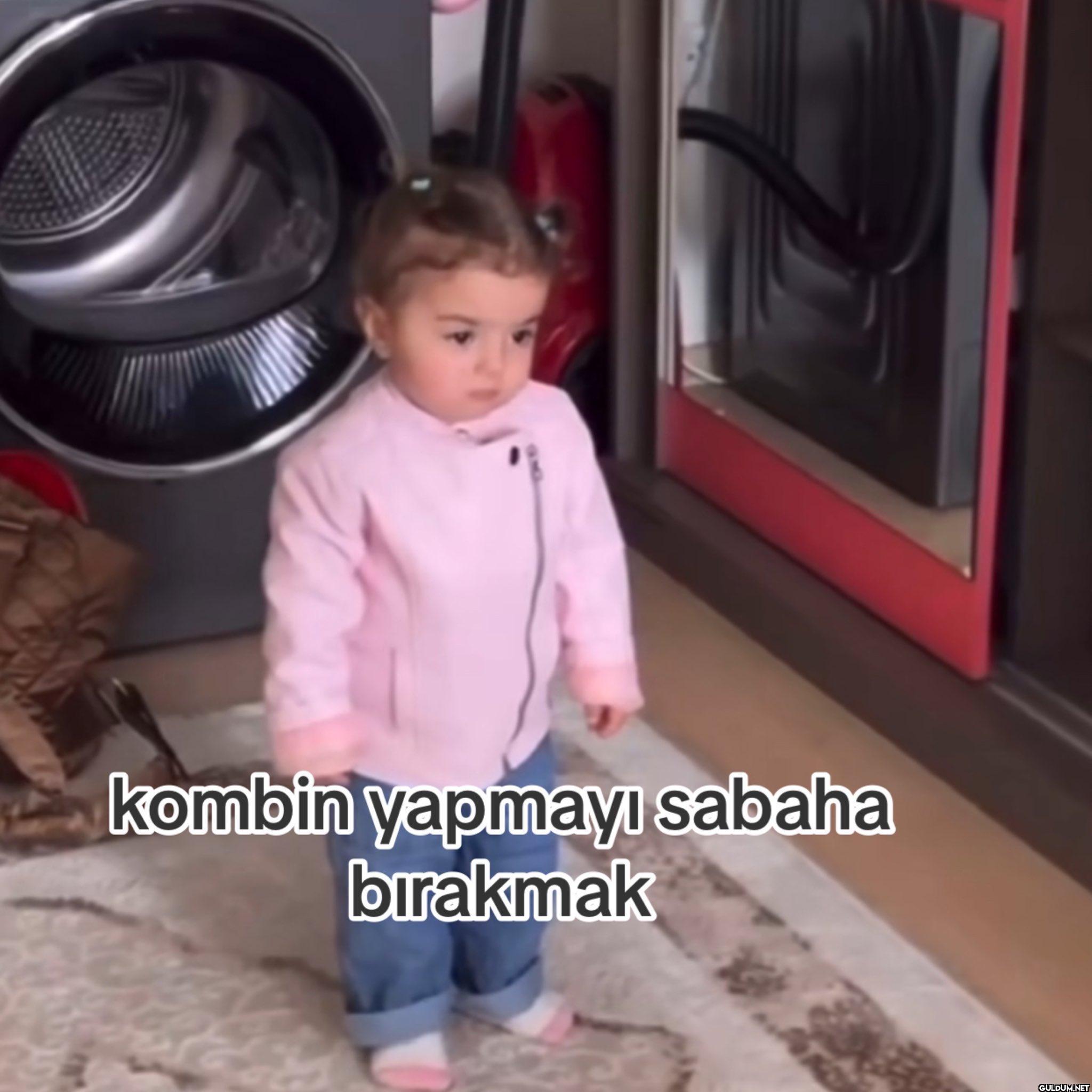 kombin yapmayı sabaha bırakmak