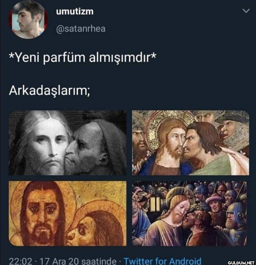 *Yeni parfüm almışımdır*...