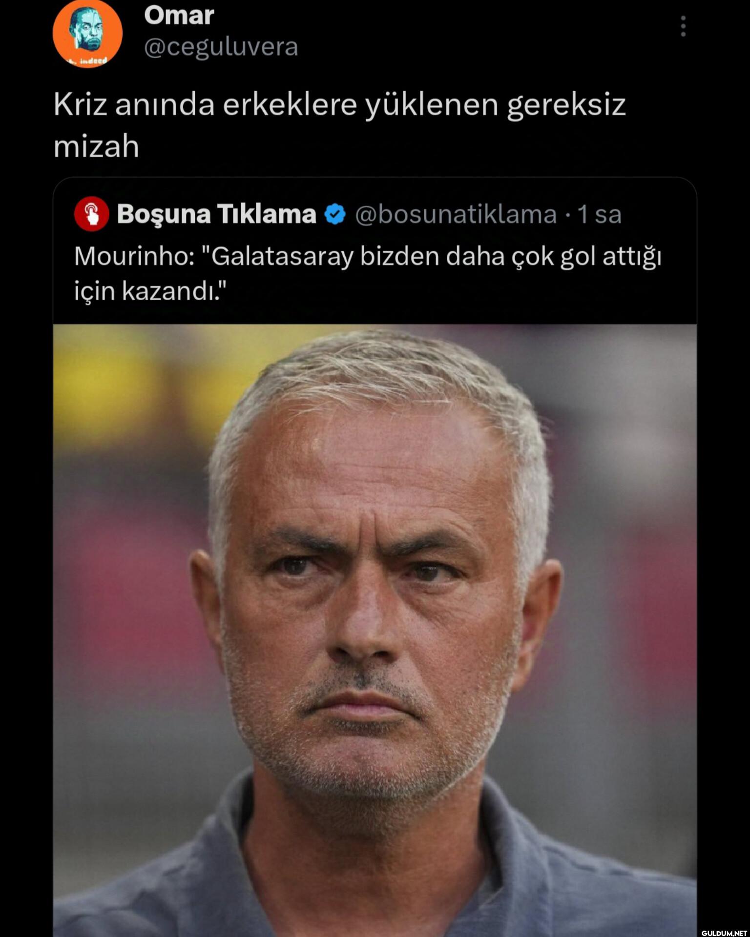 Kriz anında erkeklere...
