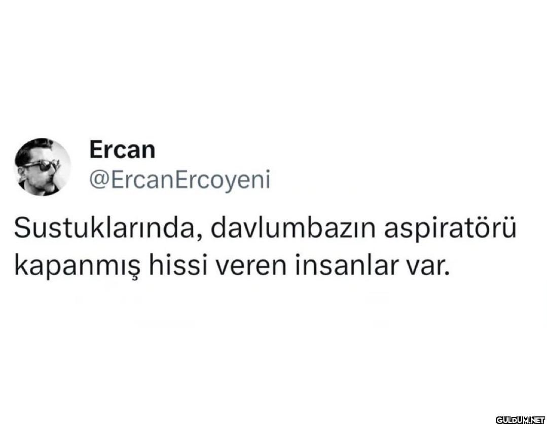 Sustuklarında, davlumbazın...