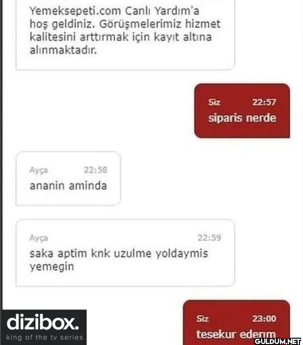 Yemeksepeti.com Canlı...