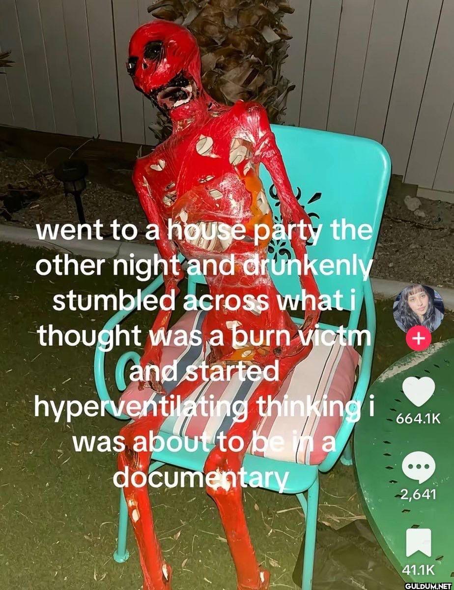 went to a house party the...