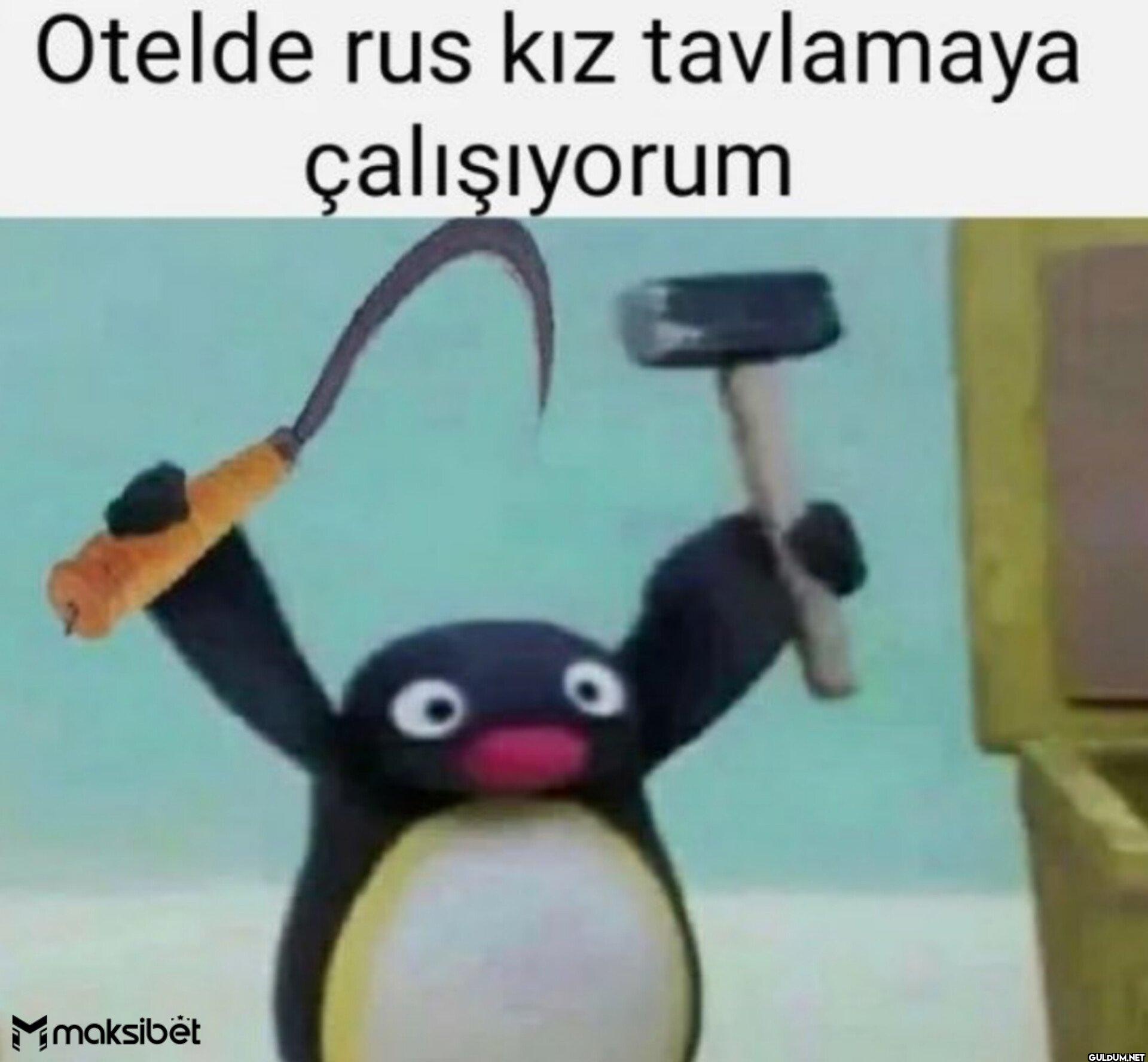 Otelde rus kız tavlamaya...