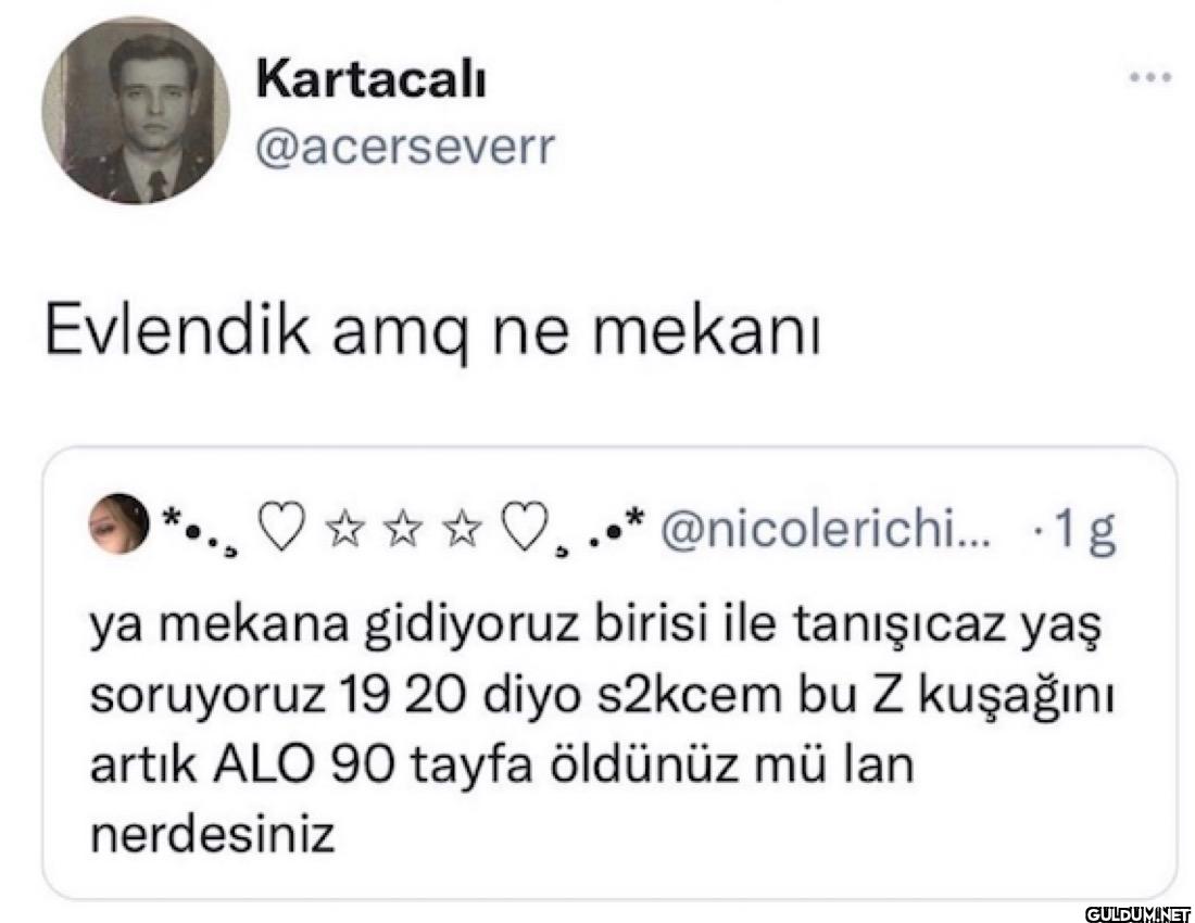 Evlendik amq ne mekanı...