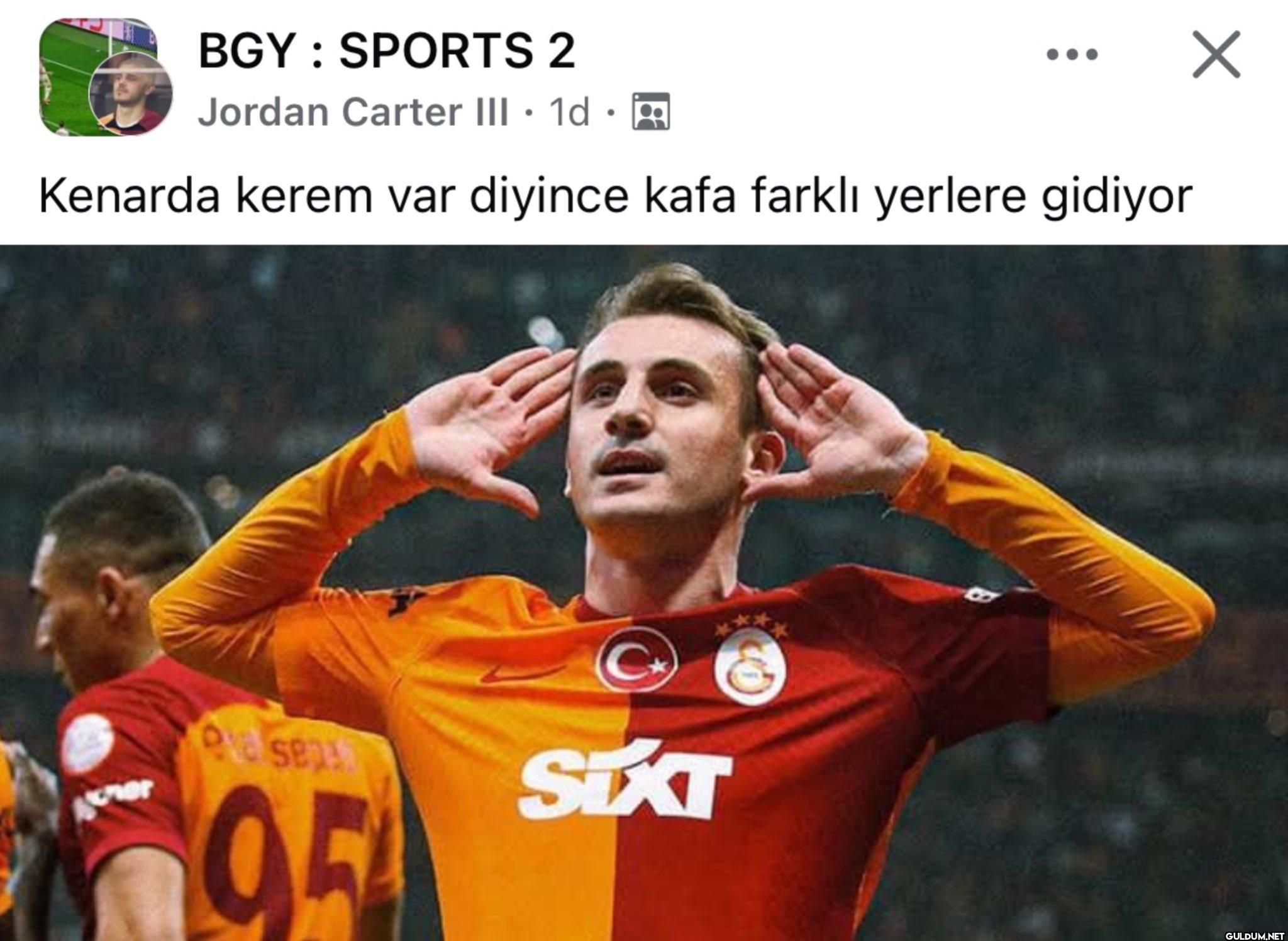 Kenarda kerem var diyince...
