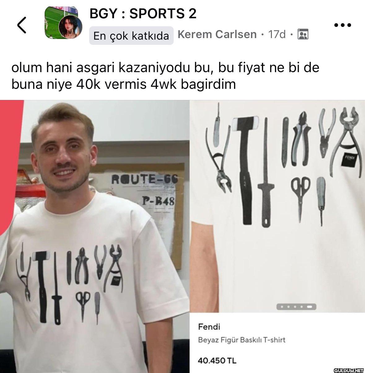 Kerpetenli tişört    <...