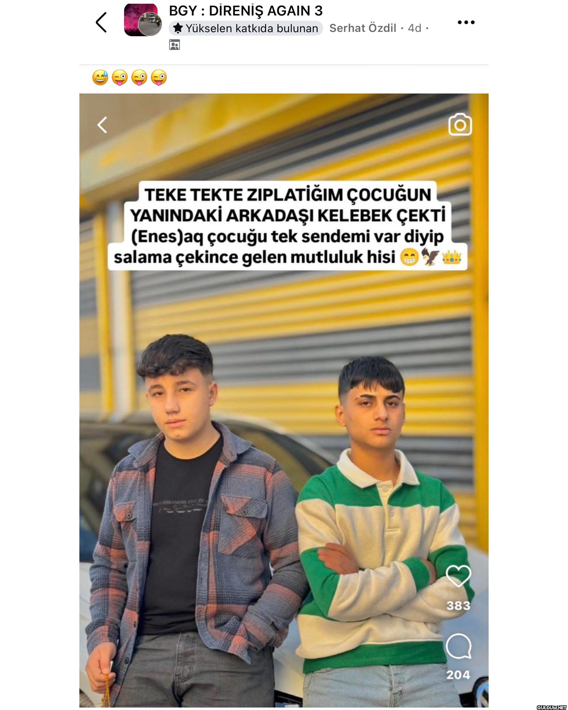 😜😜😜    BGY: DİRENİŞ AGAIN...