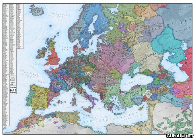 17. Europe in 1444   ...