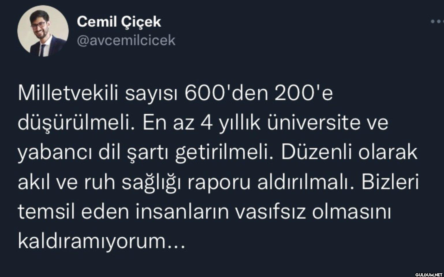 Milletvekili sayısı...