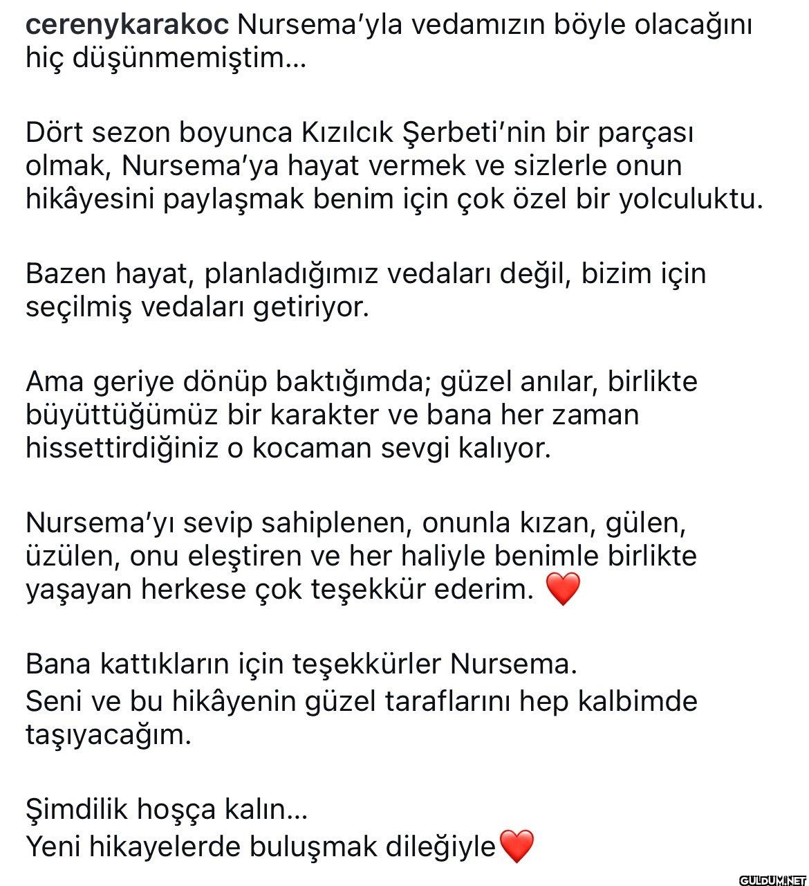 Ceren Karakoç'un Kızılcık...