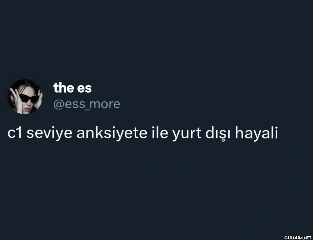 c1 seviye anksiyete ile...
