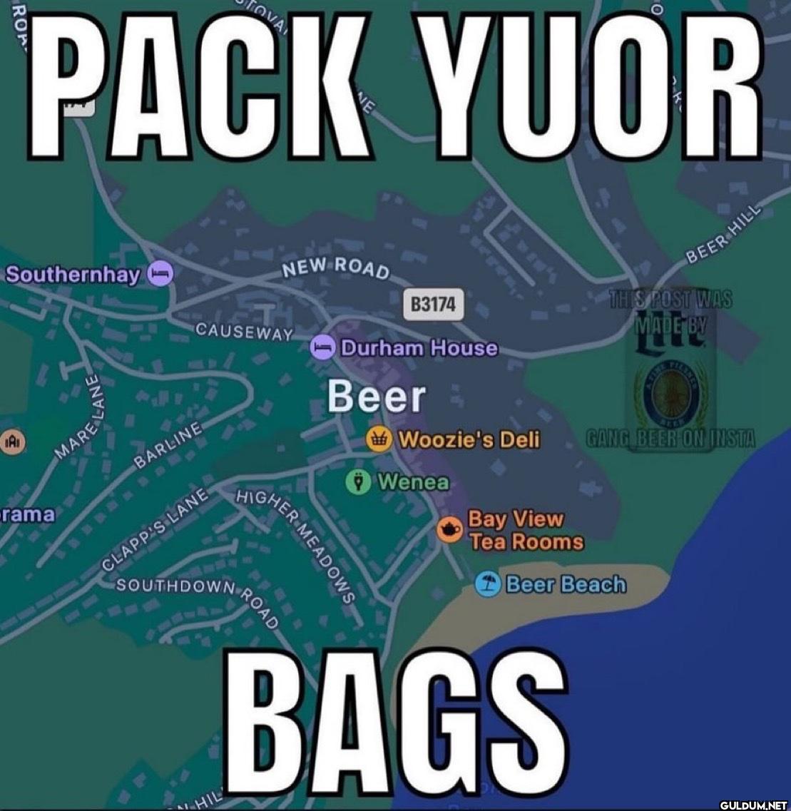 OVA PACK YUOR Southernhay...