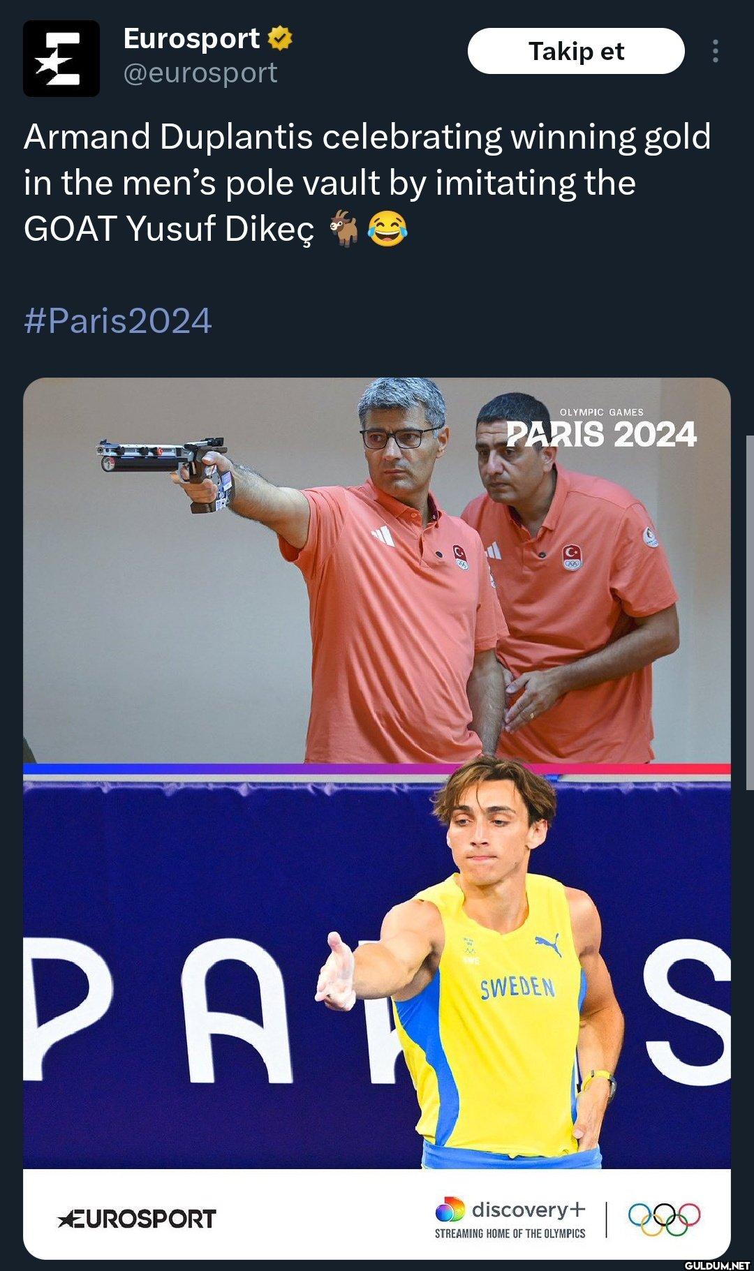 Dünya Duplantis'i ve...