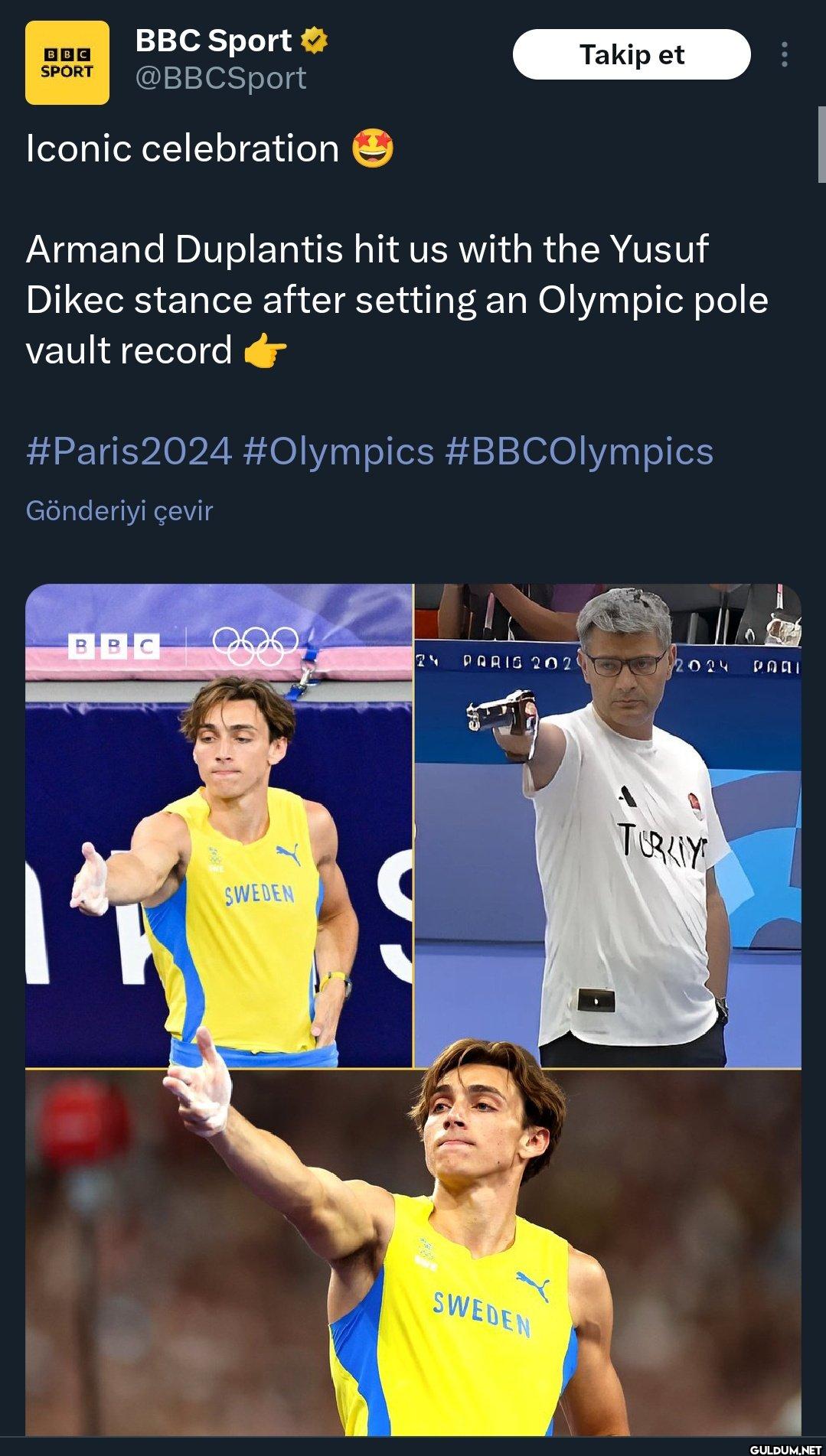 Dünya Duplantis'i ve...