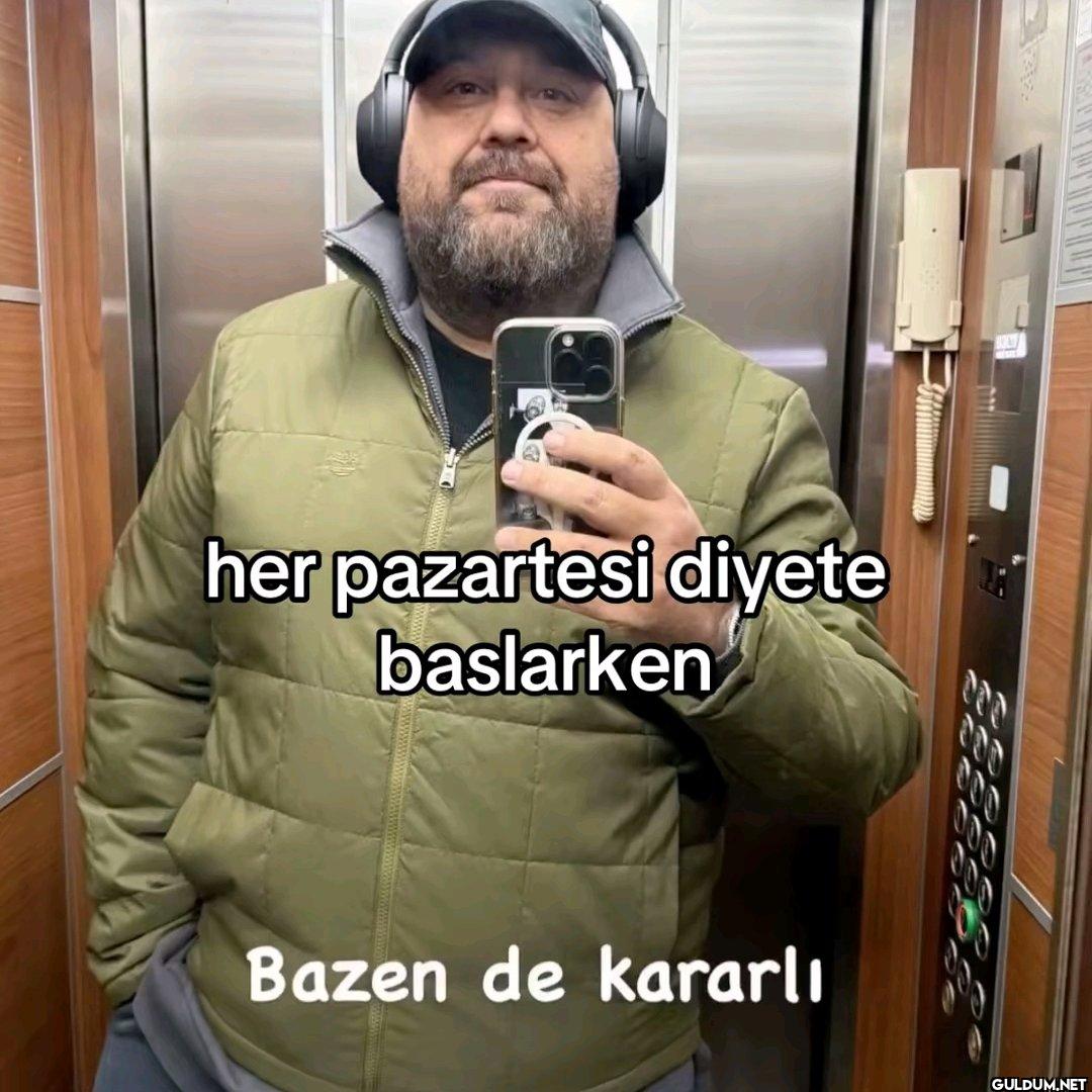 her pazartesi diyete...